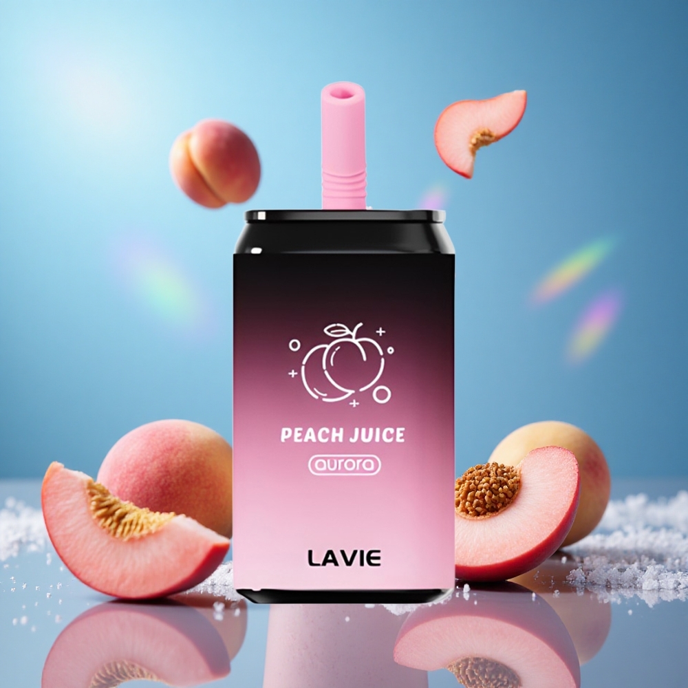 LAVIE Aurora 11000 Puffs Persikajuice 22ML E-vätska 650mAh Batteri partihandel Sverige