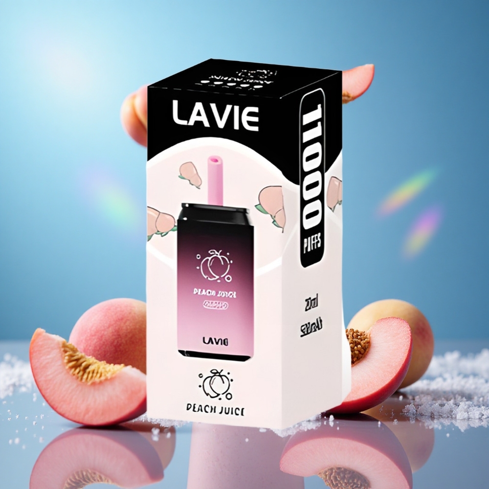 LAVIE Aurora 11000 Puffs Persikajuice 22ML E-vätska 650mAh Batteri partihandel Sverige