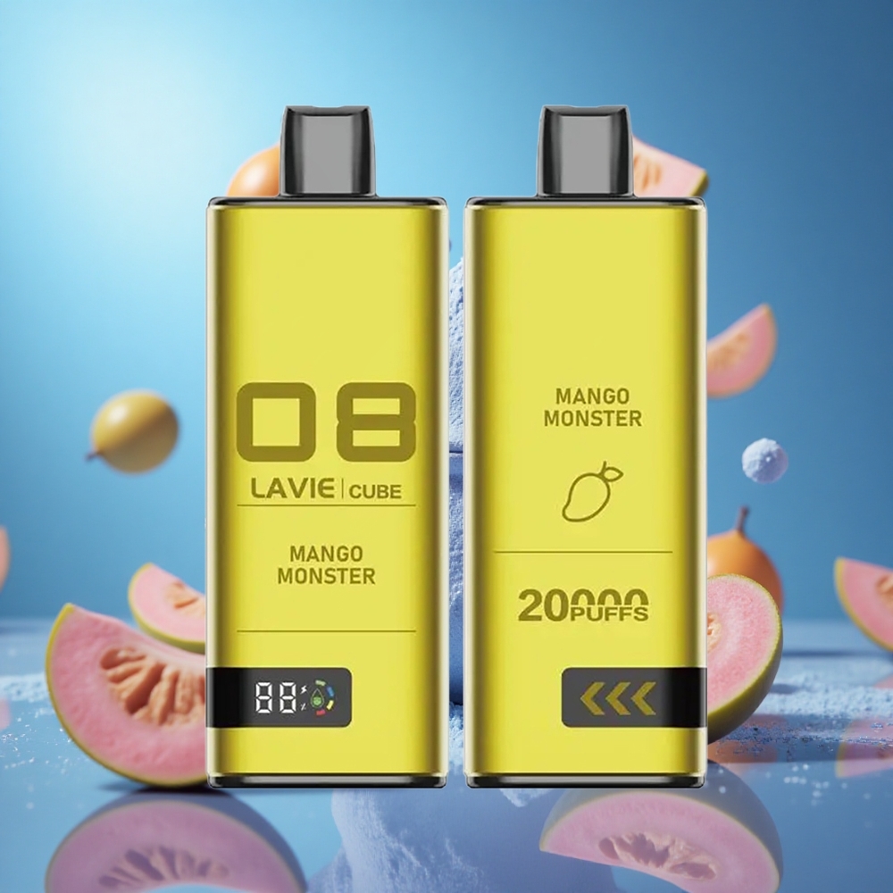 Lavie Cube 20000 Puffs Mango Monster 28ML 600mAh partihandel Sverige