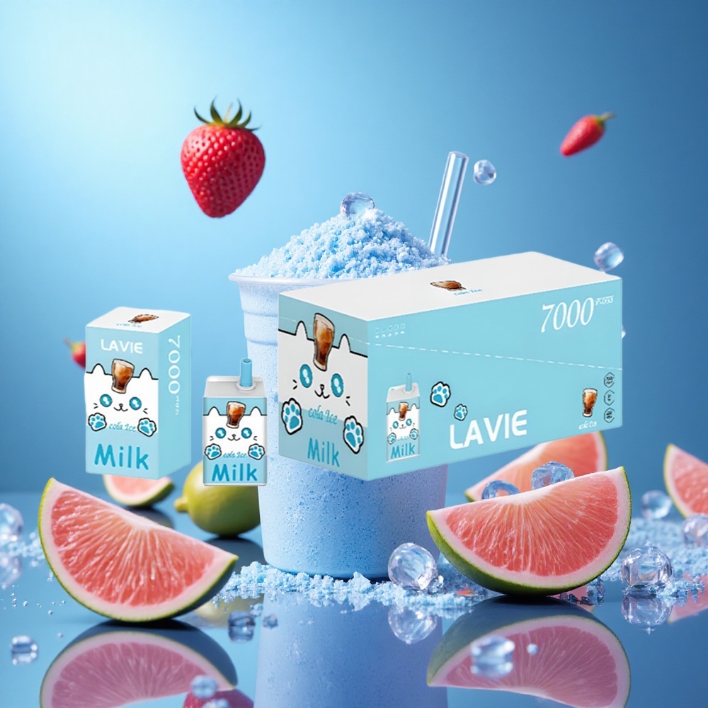 LAVIE Milk 7000 Puffs Cola Is Vikt: 0,058 kg Batterikapacitet: 600mAh partihandel Sverige