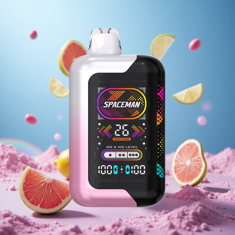 SMOK SPACEMAN SP40000 40000 Puffs Rosa Lemonad 20ml eLiquid Kapacitet partihandel Sverige
