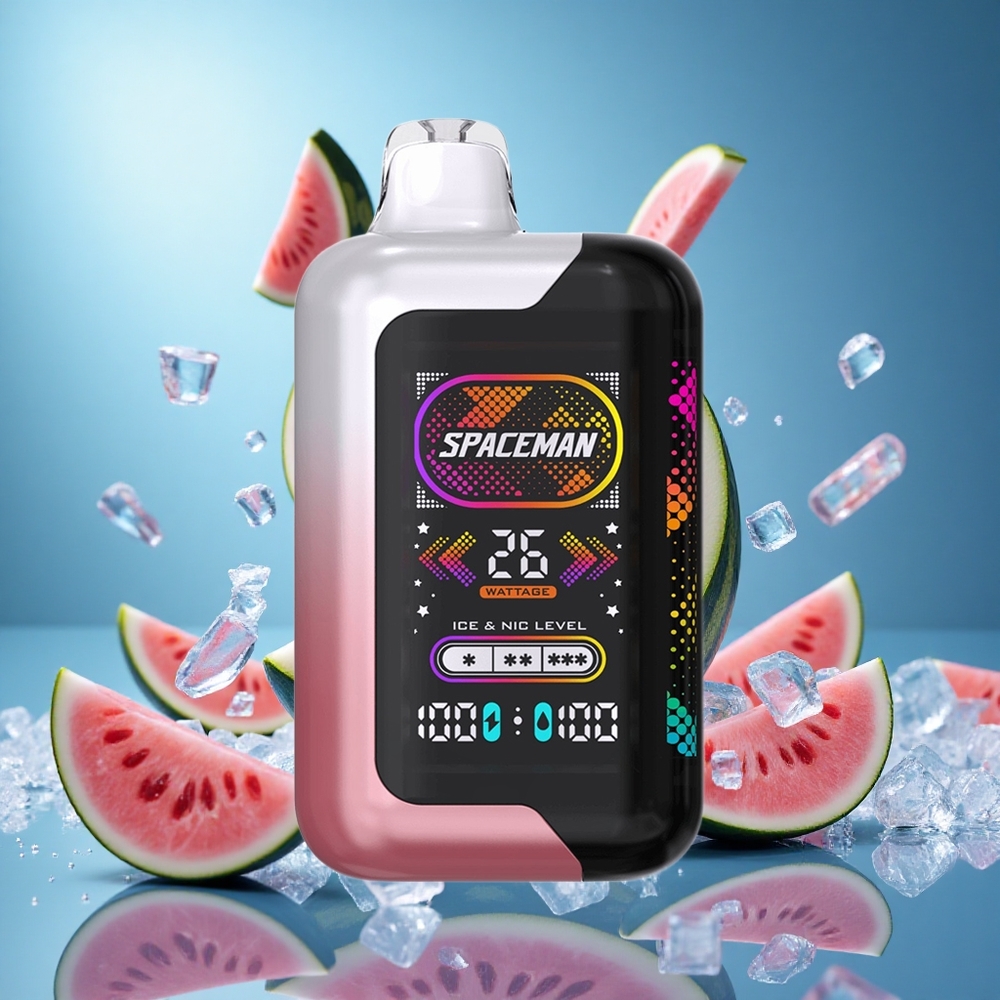 SMOK SPACEMAN SP40000 Engångsvape 40000 Puffs Vattenmelon Is 20ml e-vätska partihandel Sverige