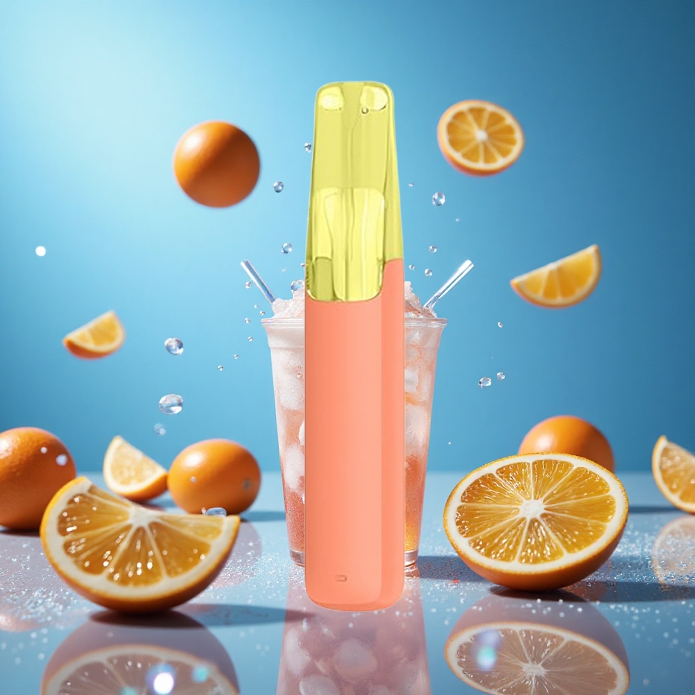 Snowplus Dash 4000 Puffs Apelsinsoda Ceramisk Atomizer 7,5 ml partihandel Sverige