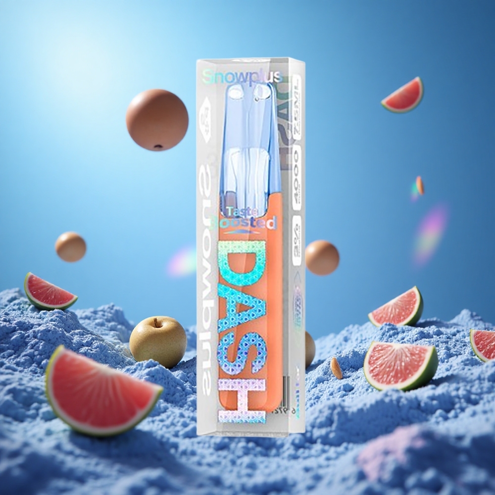 Snowplus Dash 4000 Puffs Bull Is Disposable Device Ceramisk Atomizer 7.5 ml E-vätska partihandel Sverige