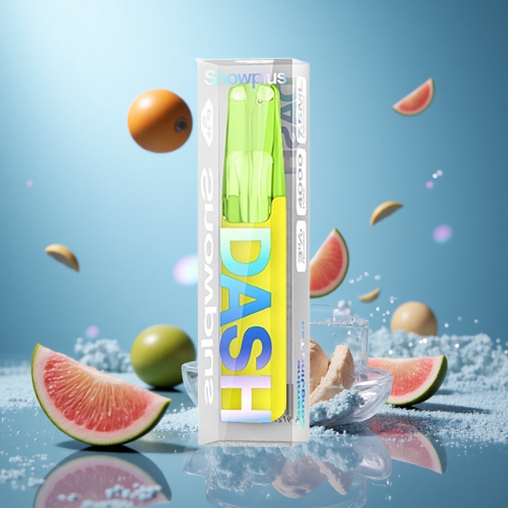Snowplus Dash 4000 Puffs Jasmin LongJing Te Ceramisk Förångare 7,5 ml partihandel Sverige