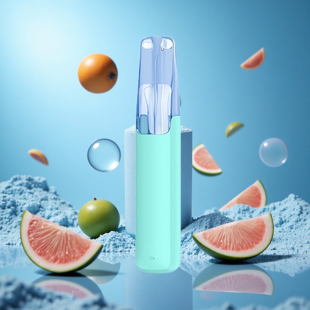 Snowplus Dash 4000 Puffs Menthol Plus Enbartningsbar Enhet med Keramisk Atomizer och 7,5 ml E-vätska partihandel Sverige