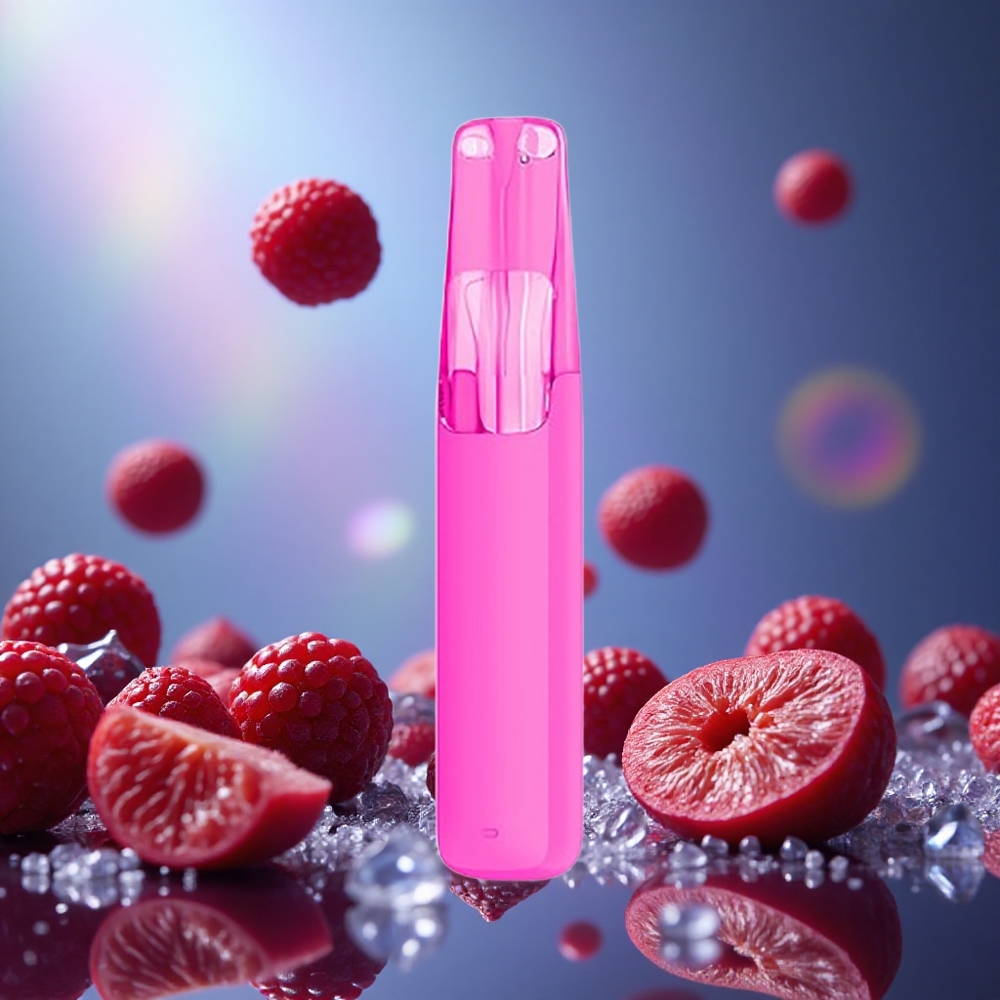 Snowplus Dash 4000 Puffs Rödvin Is 7.5 ml 530 mAh partihandel Sverige