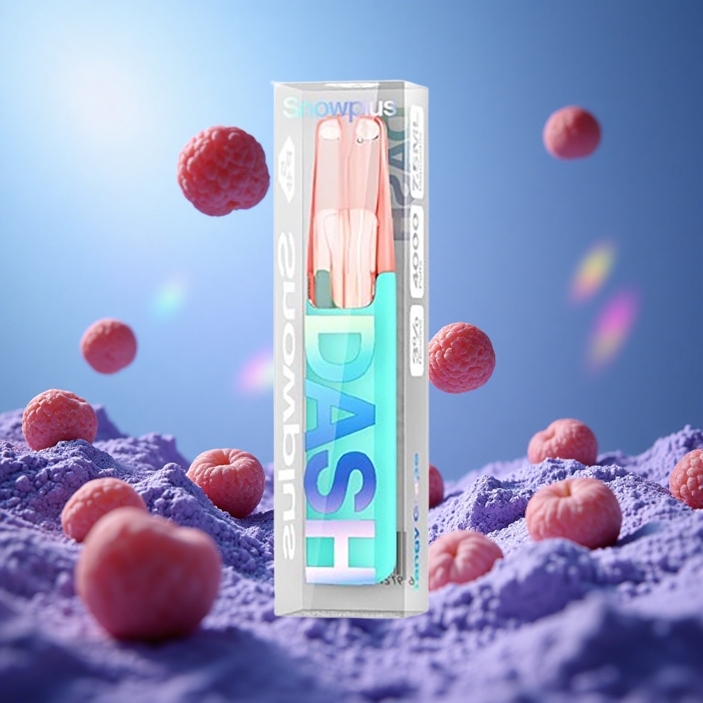 Snowplus Dash 4000 Puffs Skarp Druva 7,5 ml E-vätska 530 mAh Batteri partihandel Sverige