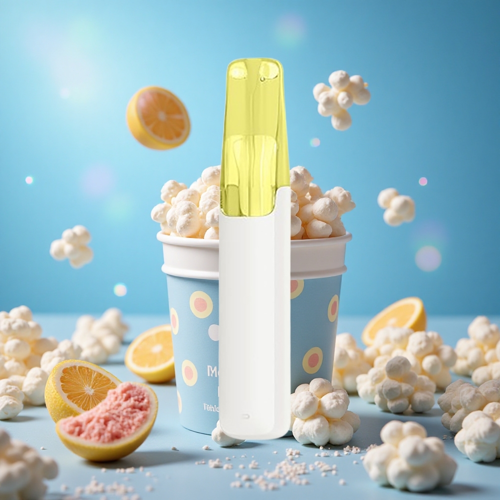 Snowplus Dash 4000 Puffs Vaniljpopcorn 7,5 ml E-vätska 530 mAh Batteri partihandel Sverige