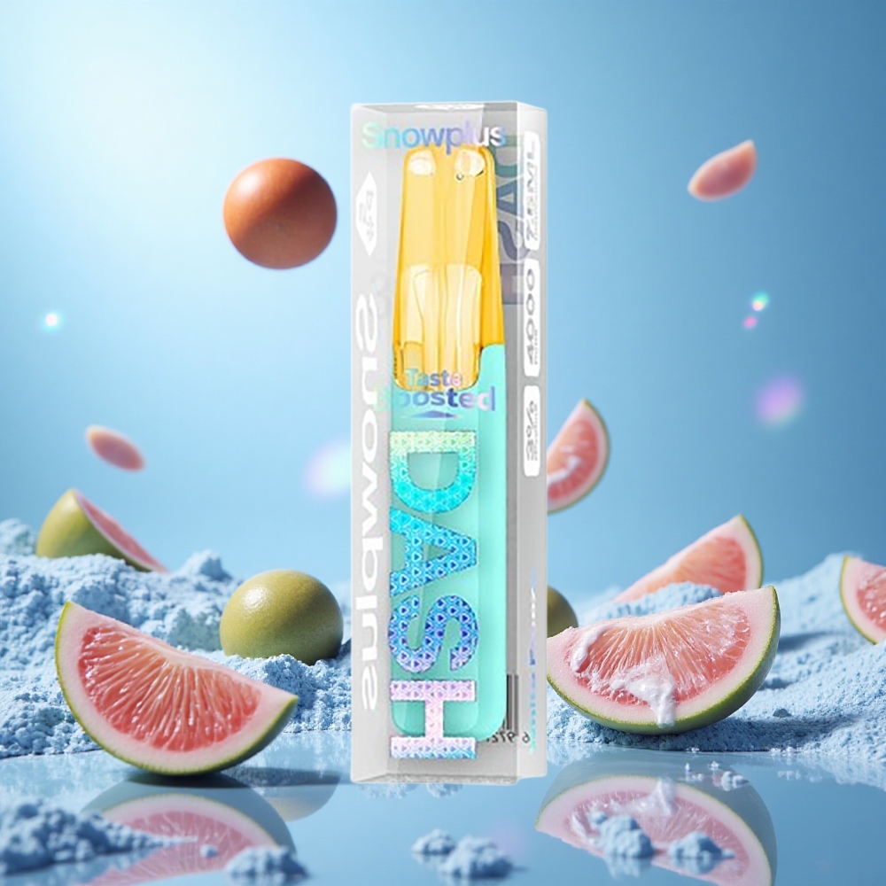 Snowplus Dash 4000 Puffs Vit Frost Ceramik 7.5 ml partihandel Sverige