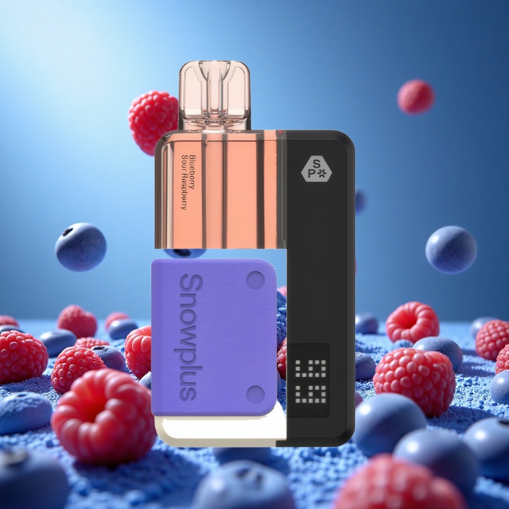 Snowplus Swift Pod Kit 15000 Blåbär Sur Hallon med 1000 mAh batteri och Dual Mesh-förångare partihandel Sverige