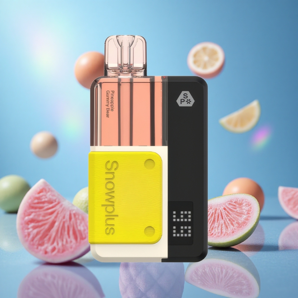 Snowplus Swift Pod Kit 15000 Puffs 1000 mAh Ananas Gummy Björn 65 g partihandel Sverige