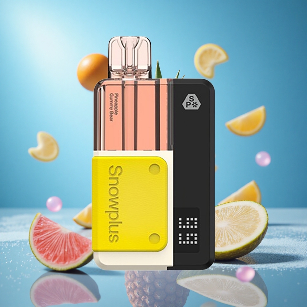 Snowplus Swift 5000 Puffs Ananas Gummibjörn 1000 mAh 2+10 ml partihandel Sverige
