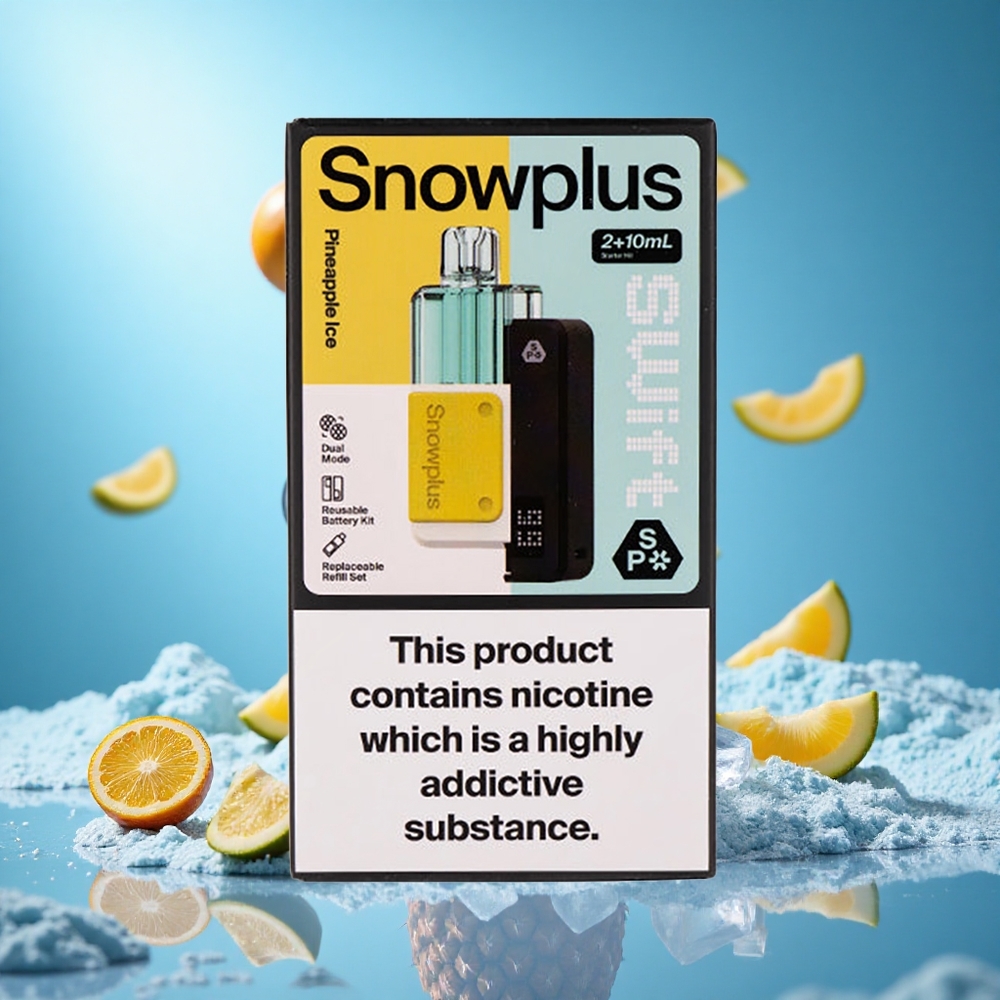 Snowplus Swift 5000 Puffs Ananas Is Dual Mesh 1000 mAh partihandel Sverige