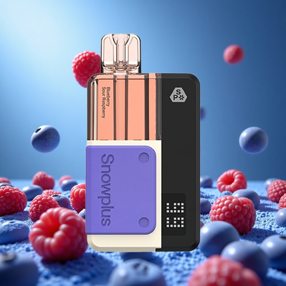 Snowplus Swift 5000 Puffs Blåbär Sur Hallon Dual Mesh 1000 mAh partihandel Sverige