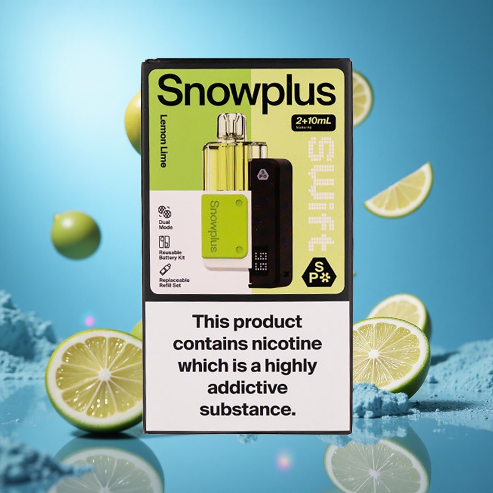 Snowplus Swift 5000 Puffs Citron Lime Dual Mesh 1000 mAh partihandel Sverige