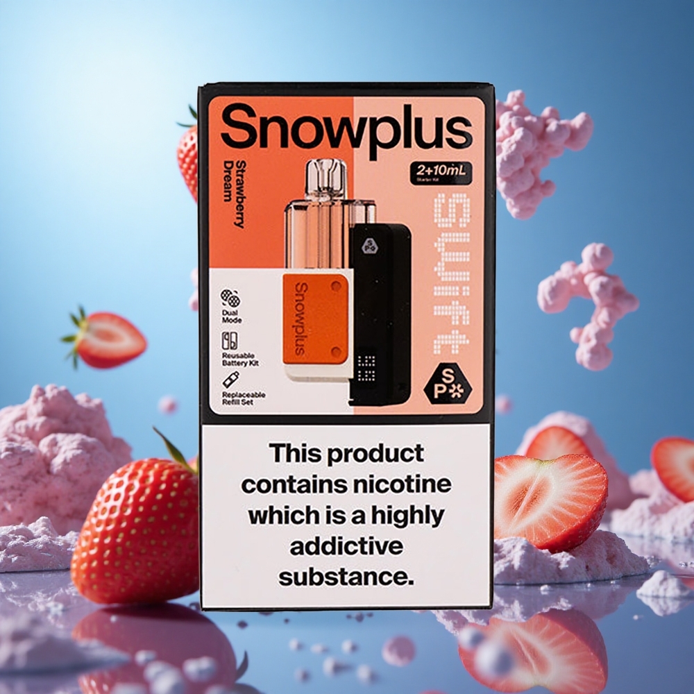 Snowplus Swift 5000 Puffs Jordgromsdröm Dual Mesh 1000 mAh partihandel Sverige