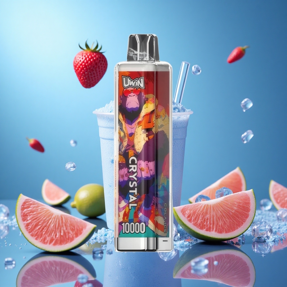 UWIN Crystal 10000 Puffs Cola Is RGB-belysning Snabb laddning Type-C partihandel Sverige