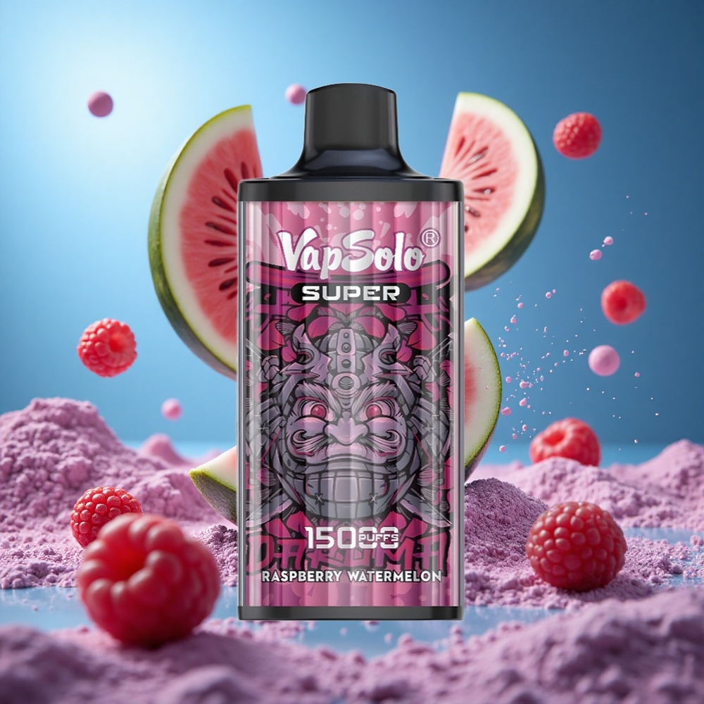 Vapsolo Super 15000 Puffs Hallon Vattenmelon 40ml E-vätska 850mah Batteri partihandel Sverige