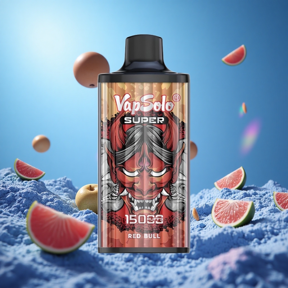 Vapsolo Super 15000 Puffs Red Bull 40ml 850mah partihandel Sverige