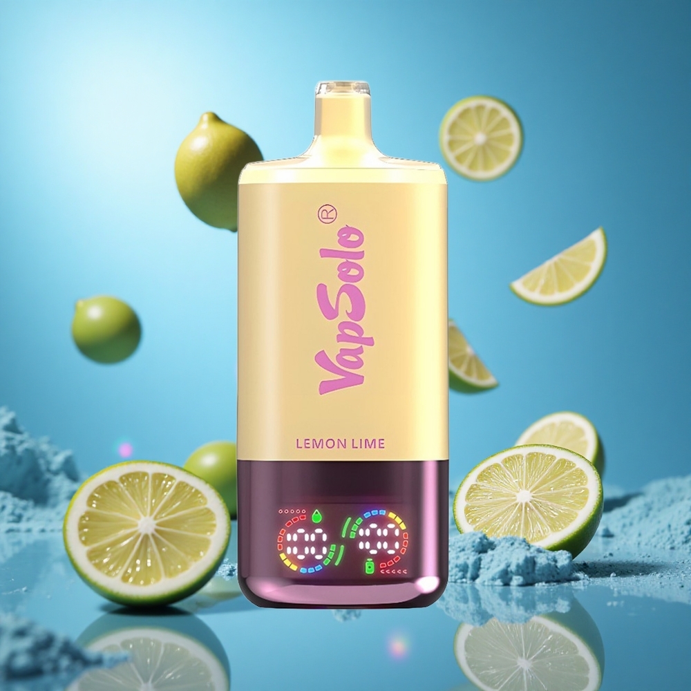 VapSolo Triple 30000 Puffs Citron Lime 40ml E-Liquid 3 Oljetankar partihandel Sverige