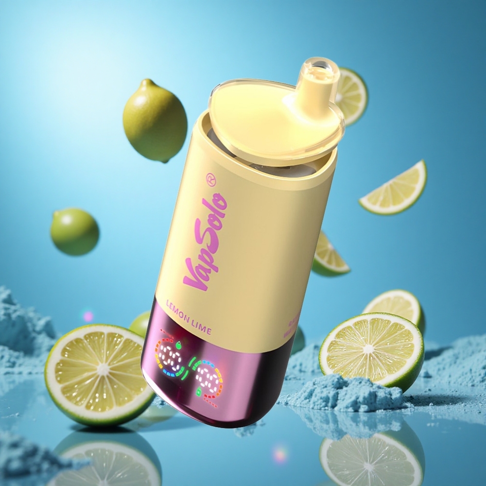 VapSolo Triple 30000 Puffs Citron Lime 40ml E-Liquid 3 Oljetankar partihandel Sverige