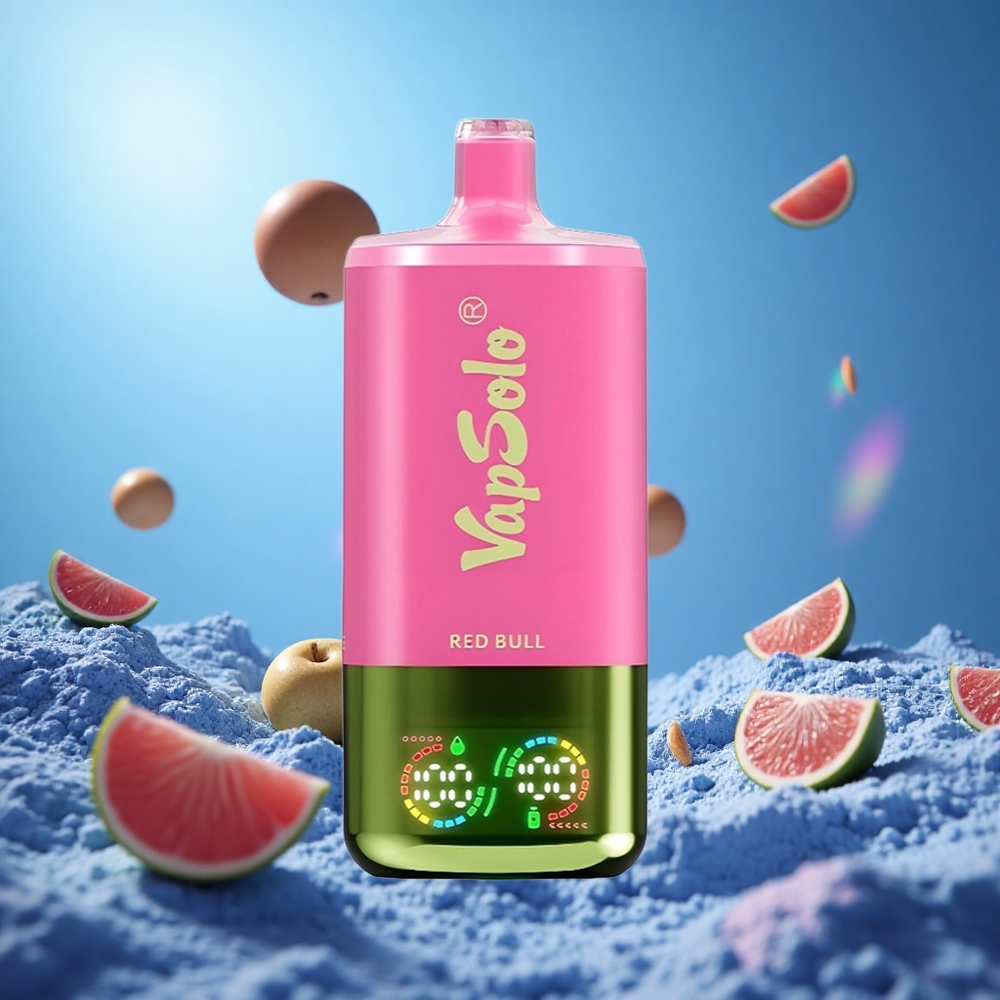 VapSolo Triple 30000 Puffs Red Bull 40ml 3 Tankar partihandel Sverige
