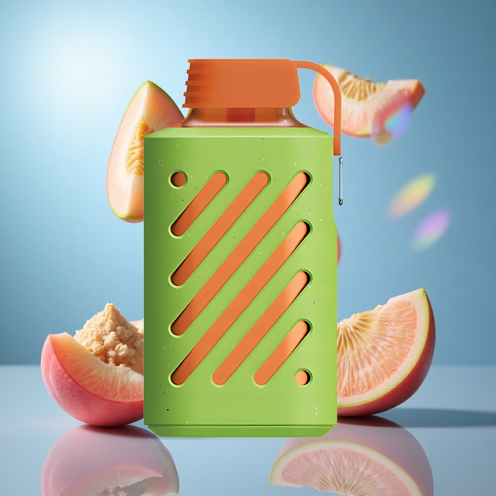 VOZOL GEAR 10000 Engångs Vape 10000 Puffs 20 ml E-vätska Kapacitet Persika Mango Vattenmelon partihandel Sverige