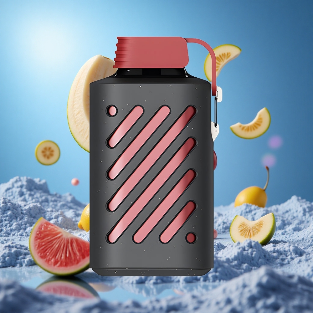 VOZOL GEAR 10000 Engångsvape 10000 Puffs Dragonfrukt Banan Körsbär 20 ml E-vätska Kapacitet partihandel Sverige