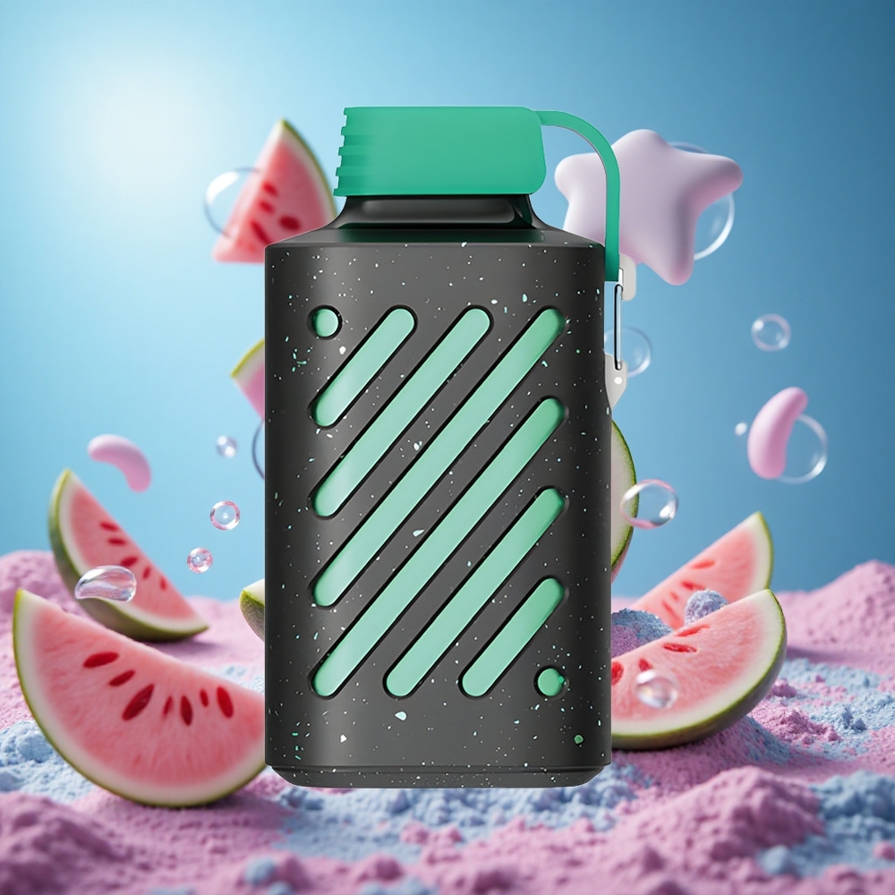VOZOL GEAR 10000 Engångsvape Vattenmelon Tuggummi 10000 Puffs 20 ml E-vätska Kapacitet partihandel Sverige