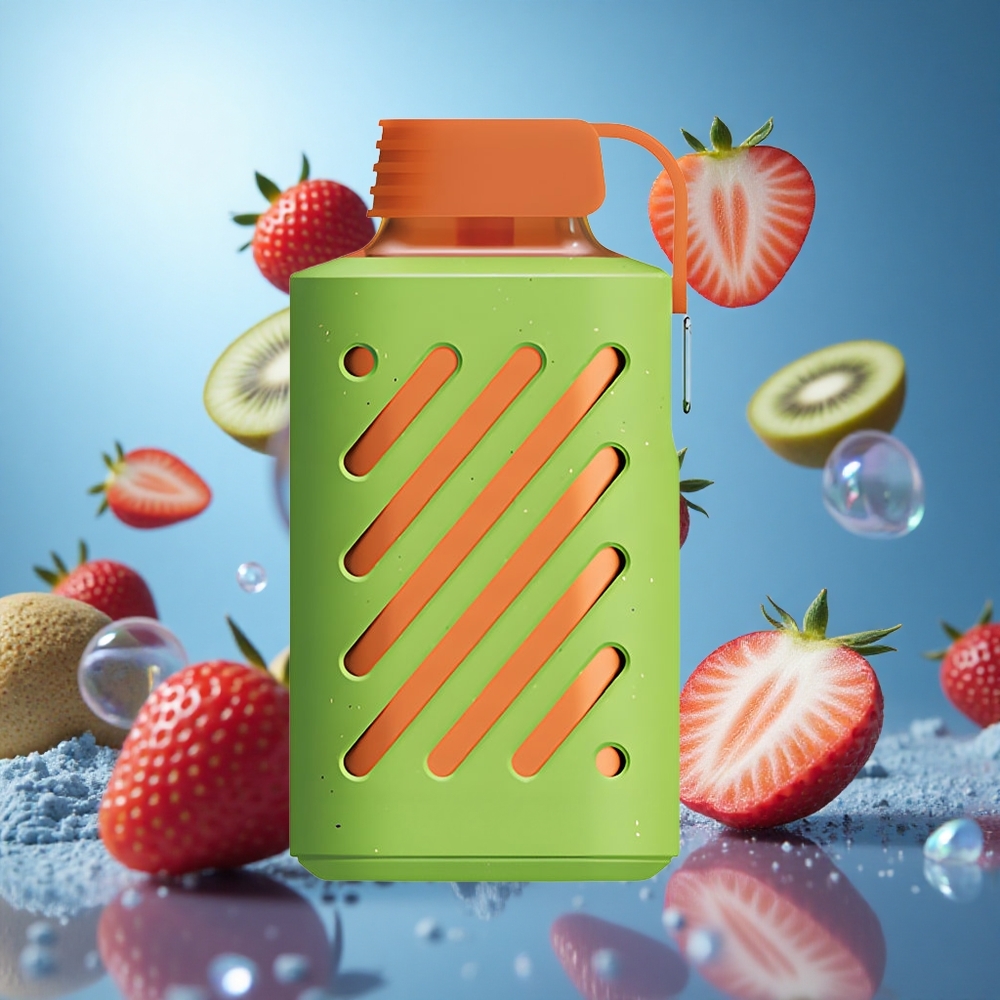 VOZOL GEAR 10000 Puffs Jordgubb Kiwi 20 ml E-vätska Kapacitet partihandel Sverige