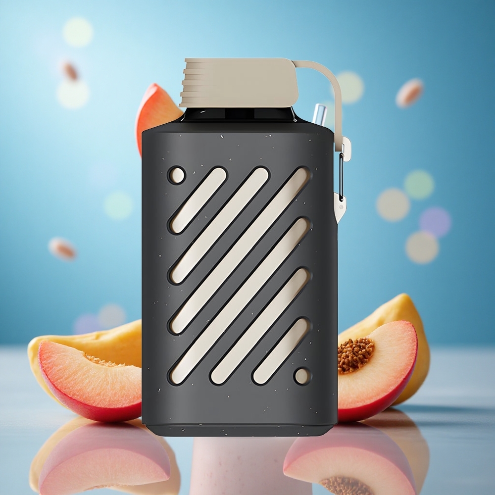 VOZOL GEAR 10000 Puffs Persiko Mango Smoothie 20 ml E-vätska Kapacitet VAMT Mesh Coil partihandel Sverige