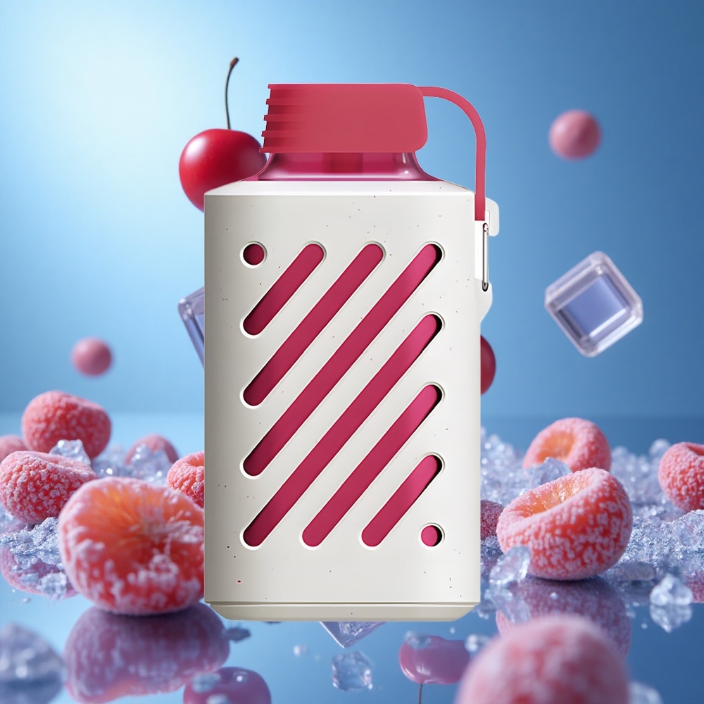 VOZOL GEAR 10000 Pustar 30 Smaker Körsbärsis Engångsvape 20 ml E-vätska Kapacitet 500mAh Batteri Kapacitet partihandel Sverige