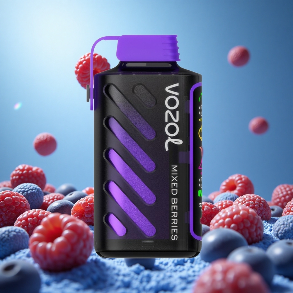VOZOL Gear Power 20000 Puffs Blandade Bär S.i.L.C. Tech Fullskärmsdisplay partihandel Sverige