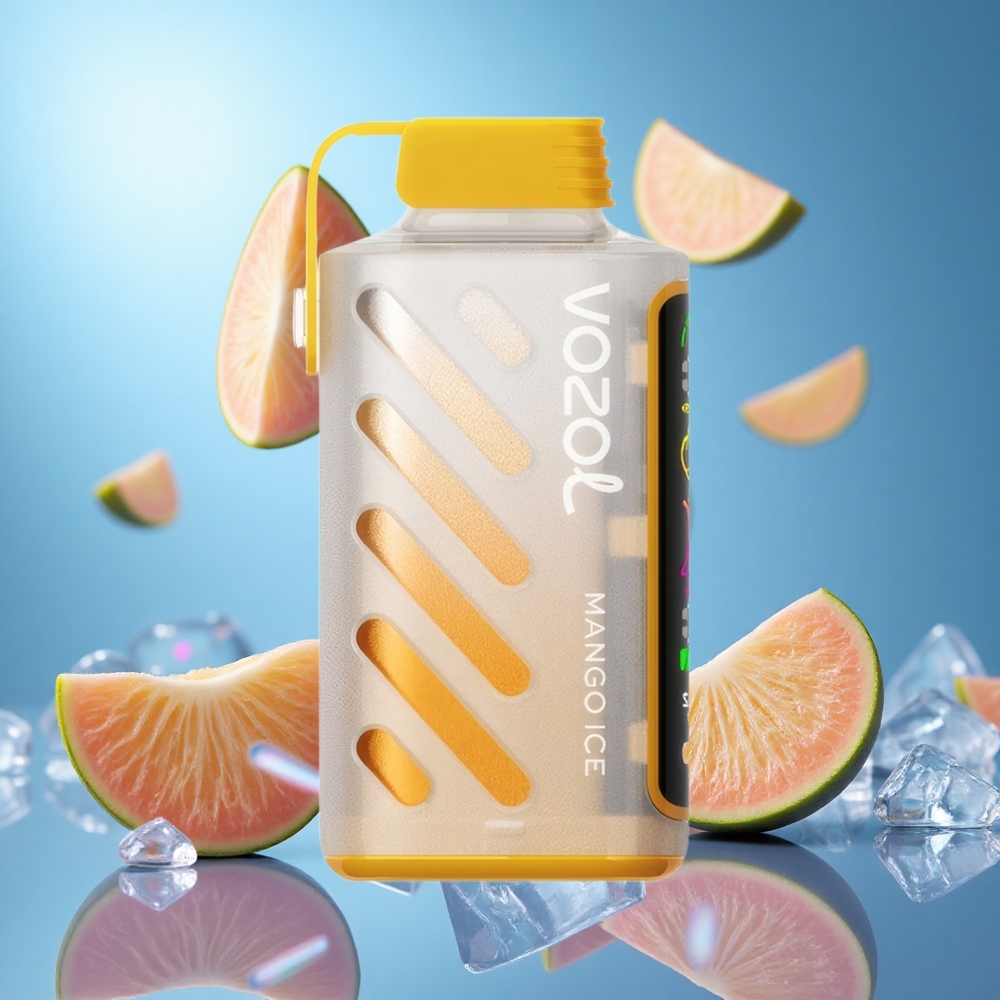 VOZOL Gear Power 20000 Puffs Mango Is S.i.L.C. Tech Dual Mesh Coil partihandel Sverige