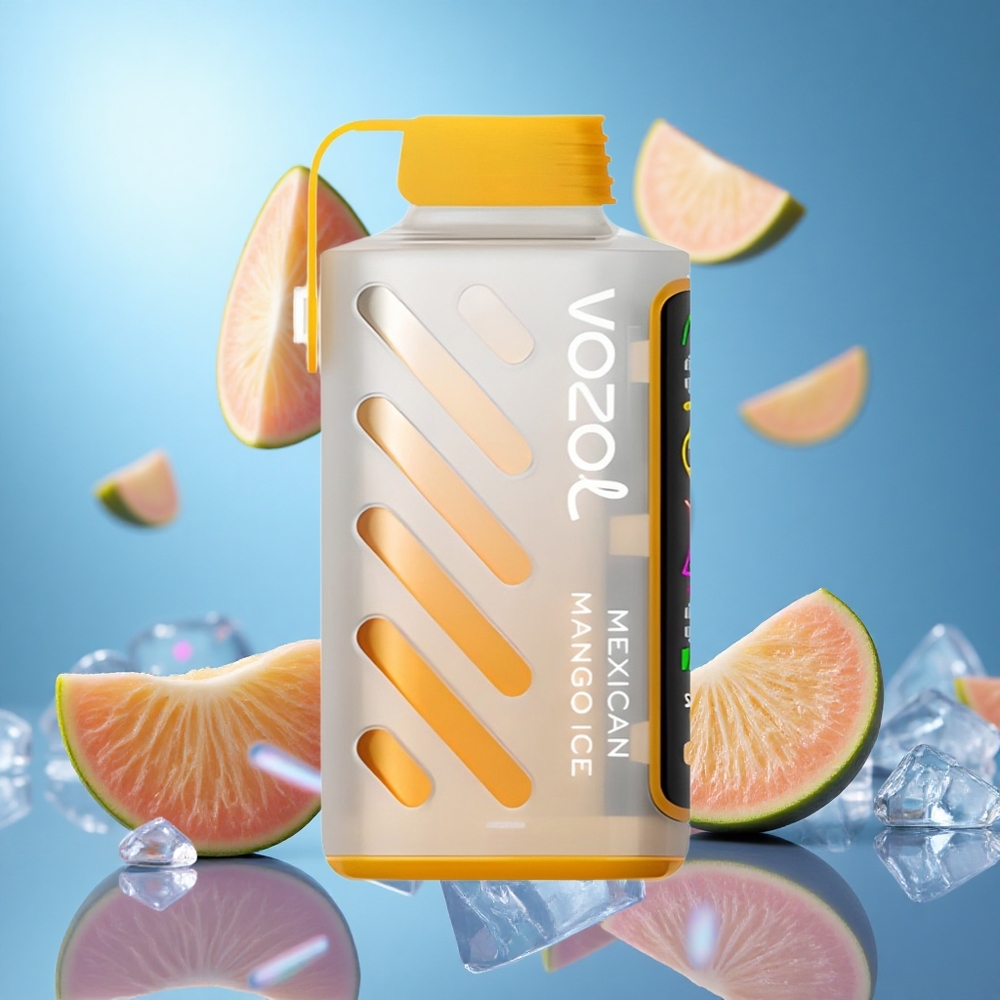 VOZOL Gear Power 20000 Puffs Mexikansk Mango Is ECO-läge Puffar: 20000 Puffs Dubbel Maskspole partihandel Sverige