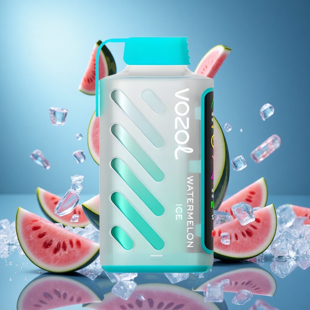 VOZOL Gear Power 20000 Puffs S.i.L.C. Tech Full Screen Display Vattenmelon Is partihandel Sverige