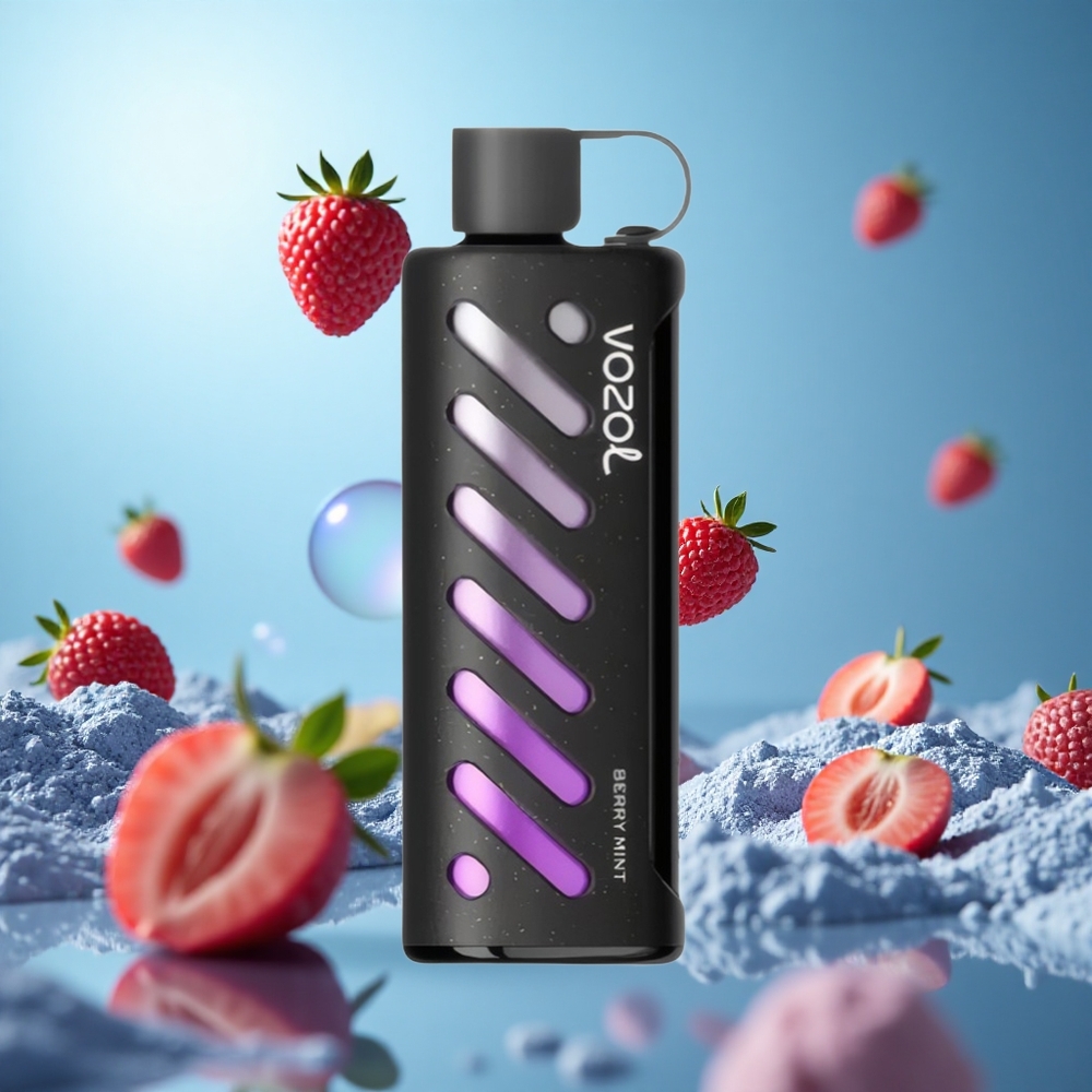 VOZOL Gear Shisha 25000 Puffs Bär Mint Smaker: 30 Läckra smaker Batterikapacitet: 1000mAh partihandel Sverige