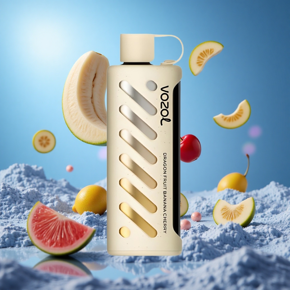 VOZOL Gear Shisha 25000 Puffs Dragonfrukt Banan Körsbär Smaker: 30 Läckra smaker Batterikapacitet: 1000mAh partihandel Sverige