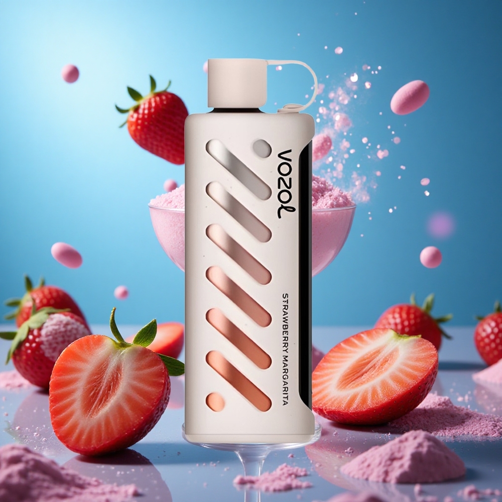 VOZOL Gear Shisha 25000 Puffs Jordgubbs Margarita 30 Läckra Smaker 1000mAh partihandel Sverige