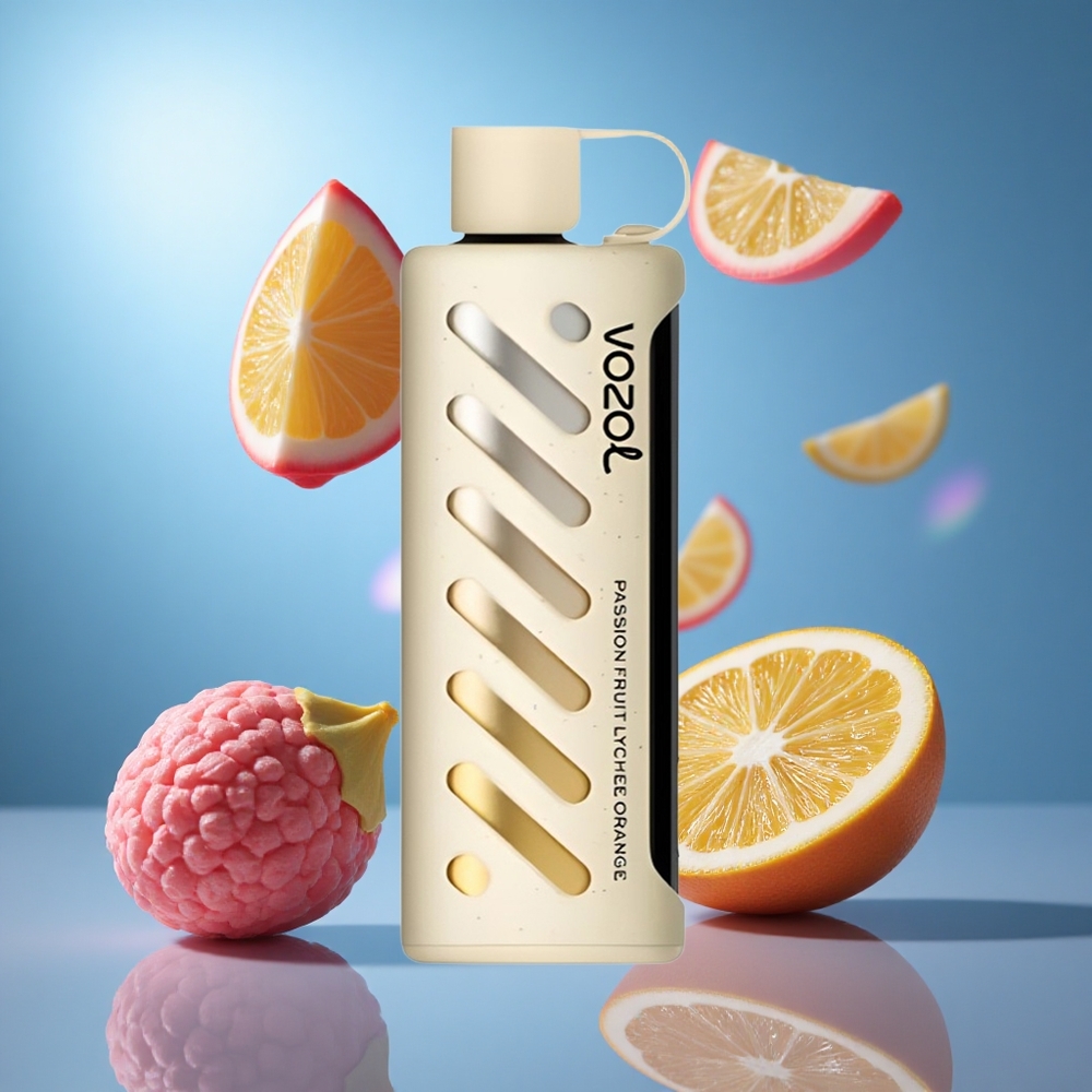 VOZOL Gear Shisha 25000 Puffs Passionsfrukt Litchi Apelsin Smak 30 Läckra smaker 1000mAh partihandel Sverige