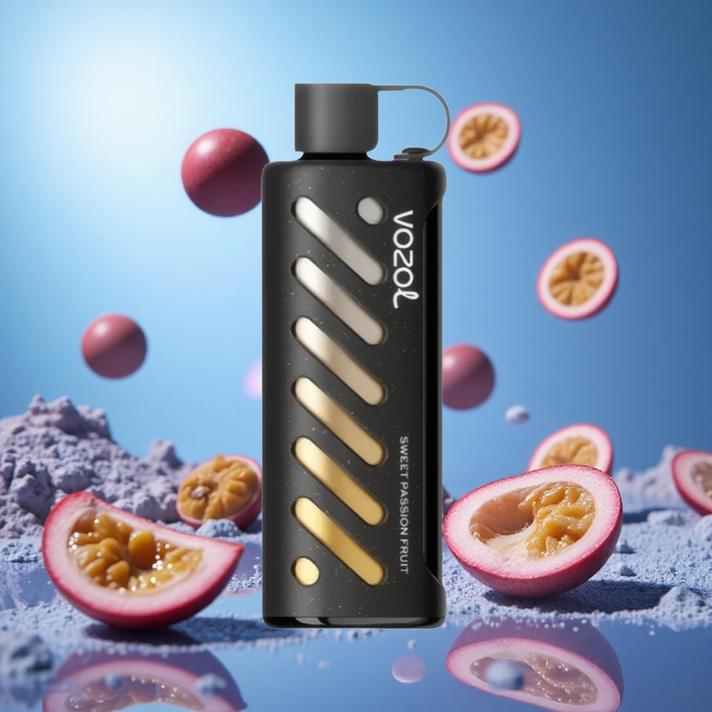 VOZOL Gear Shisha 25000 Puffs Söt Passionfrukt Smart Chip: S.i.L.C Teknik Modes: Dual Mesh Dual Lägen partihandel Sverige