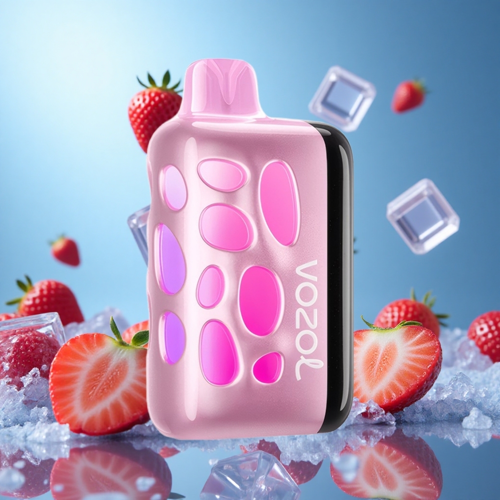 VOZOL RAVE 40000 Jordgubb Is 270 graders Vibrant Glow Design 1000mAh Batterikapacitet partihandel Sverige