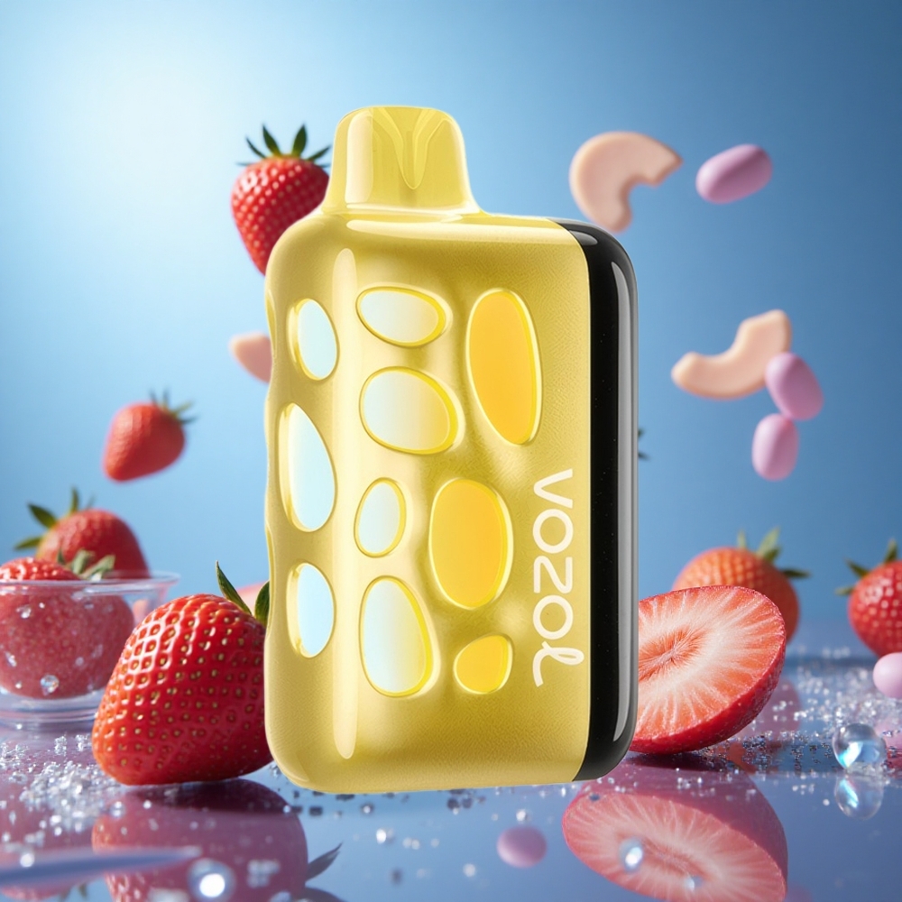VOZOL RAVE 40000 Jordgubb Mango 270 graders Vibrant Glow Design 1000mAh Batterikapacitet partihandel Sverige