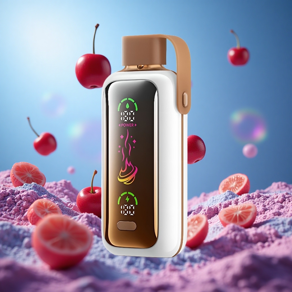 VOZOL Star 20000 Puffs Körsbärskola med 2,2" HD-spegelskärm och Dual mesh-läge partihandel Sverige