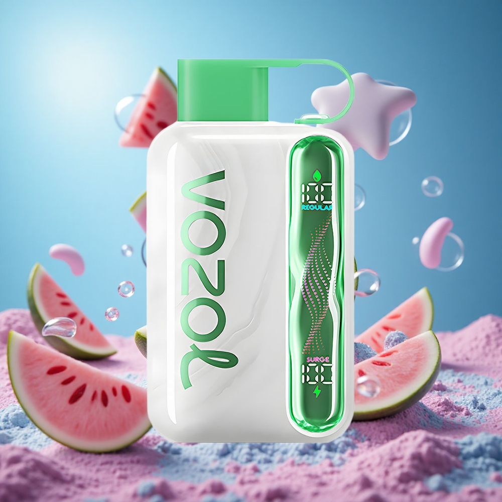 VOZOL STAR 40000 Puffs Engångsvape Vattenmelon Tuggummi 1000mAh Batterikapacitet Typ-C-laddningsport partihandel Sverige
