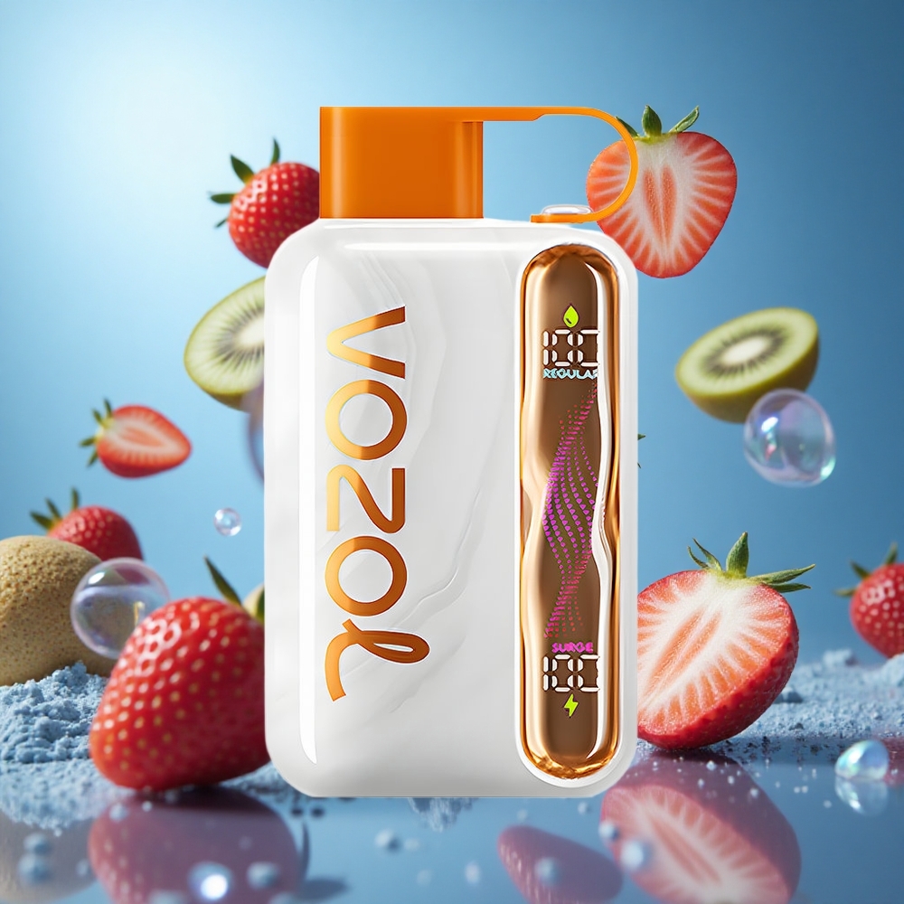 VOZOL STAR 40000 Puffs Jordgubb Kiwi 1000mAh Batterikapacitet Typ-C-laddningsport partihandel Sverige