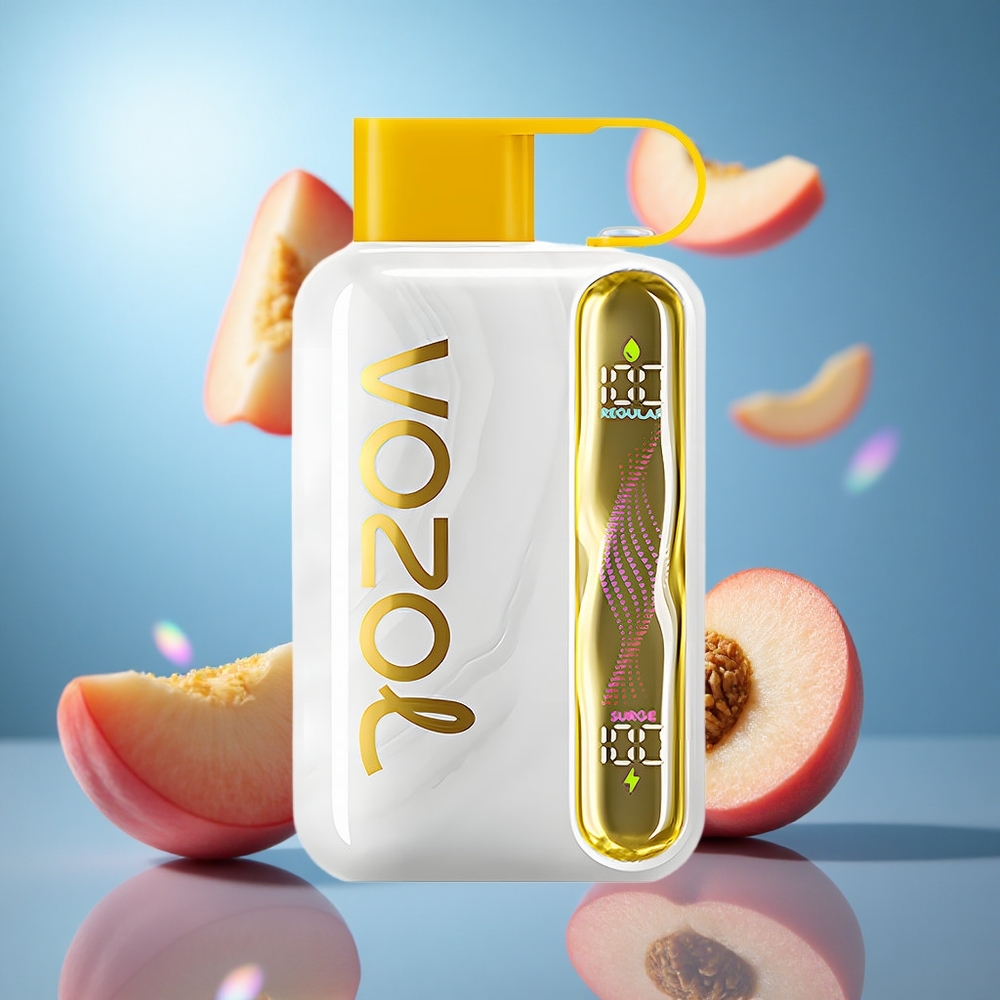 VOZOL STAR 40000 Puffs Mango Persika 1000mAh Batterikapacitet Type-C Laddningsport partihandel Sverige