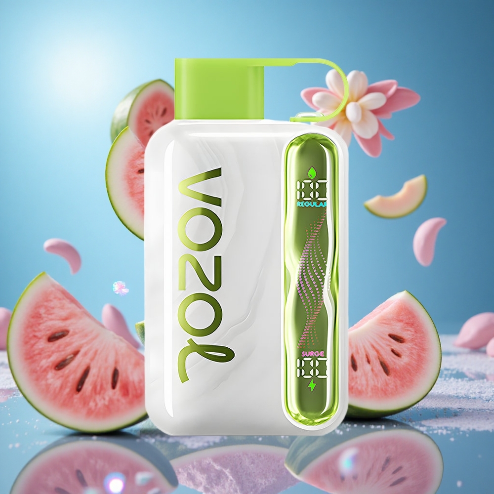 VOZOL STAR 40000 Puffs Vattenmelon Surt Persika 1000mAh Batteri Typ-C laddningsport partihandel Sverige