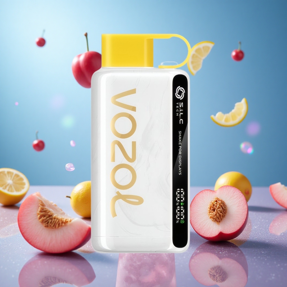 VOZOL STAR 9000/12000 Engångsvape Körsbär Persika Lemonad 30% snabbare laddning 650mAh Batterikapacitet partihandel Sverige